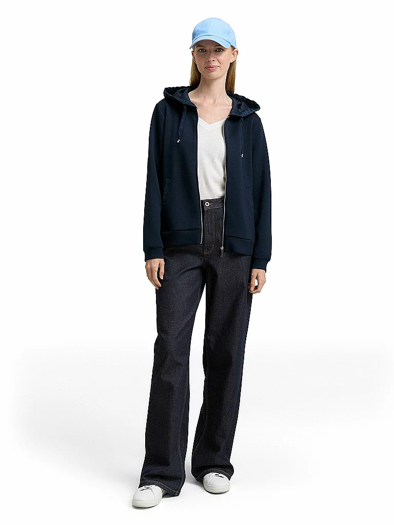 Tom Tailor Sweatjacke Dunkelblau | XL